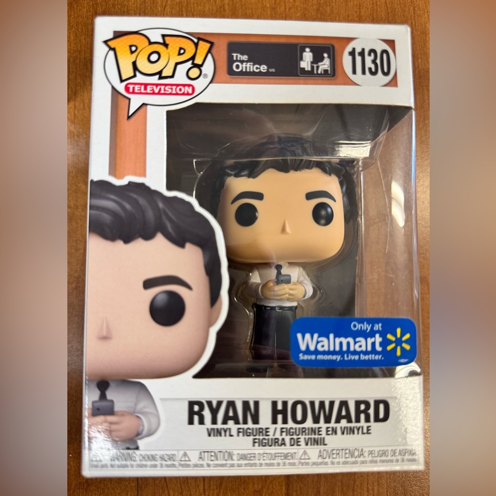 Funko Pop The Office #1130 Ryan‎ Howard (Walmart Exclusive) *Mint*